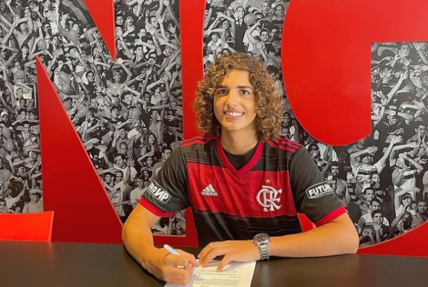 Khauan Calmon deixa Coritiba e assina com Flamengo