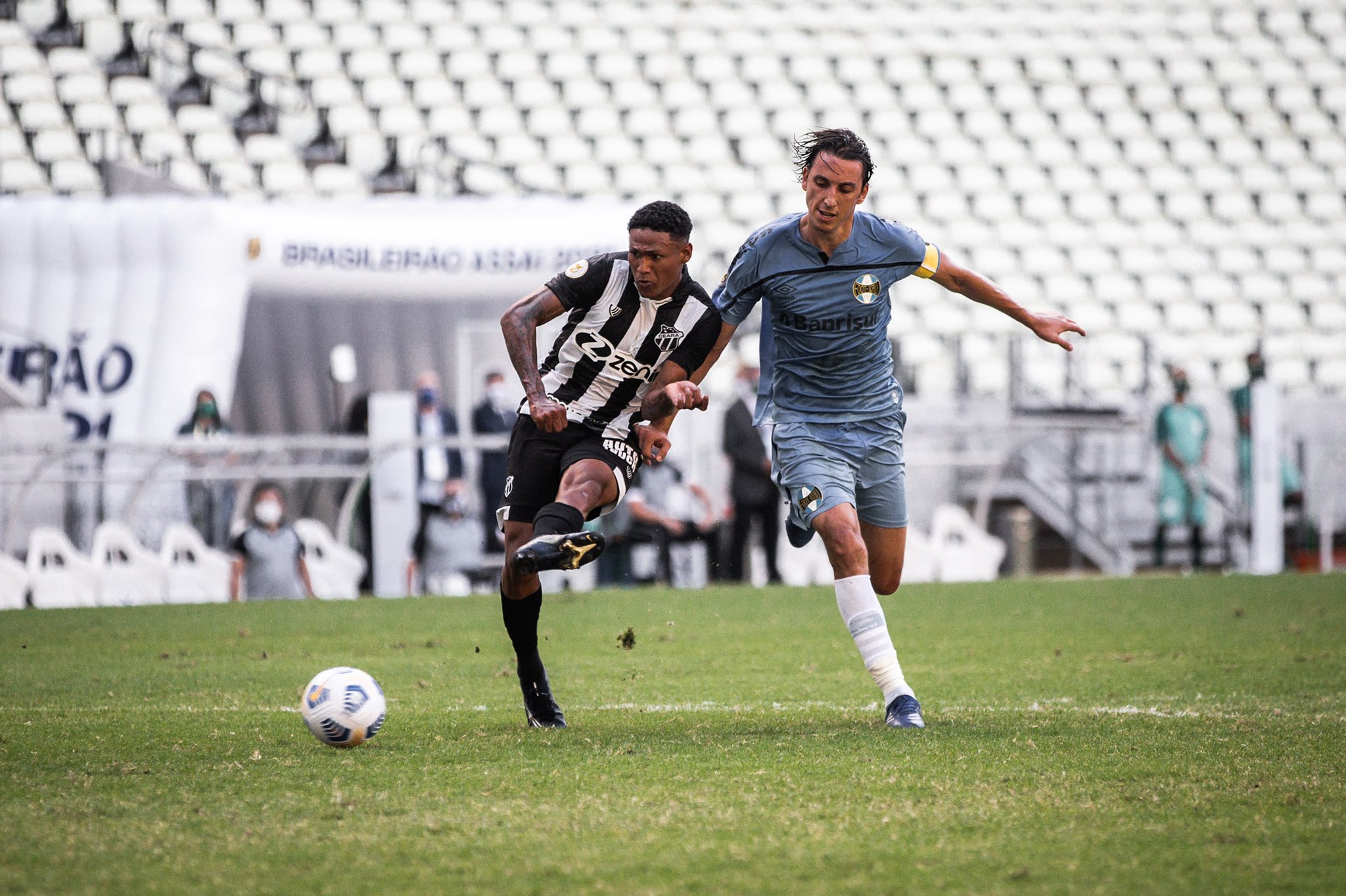 Cear&aacute; leva melhor diante do Gr&ecirc;mio na estreia do Brasileir&atilde;o