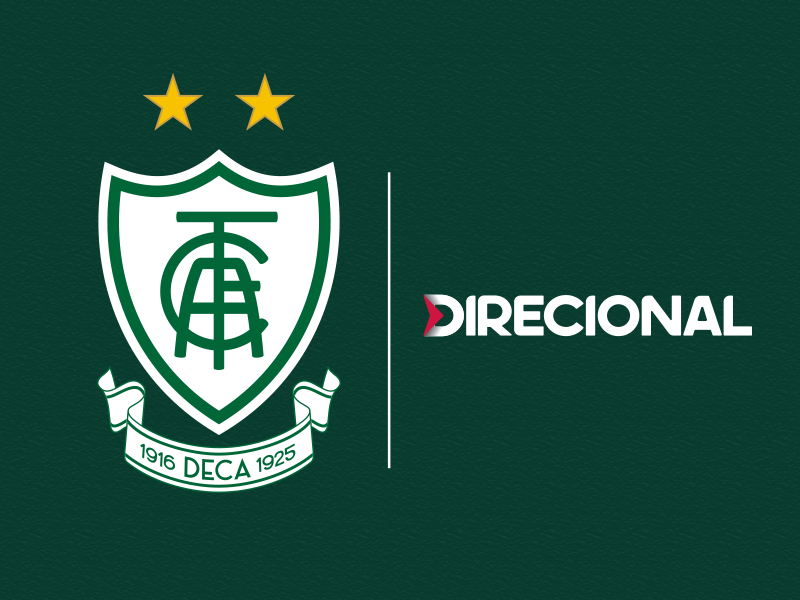 Novo patrocinador na área! América-MG anuncia Direcional Engenharia como novo parceiro