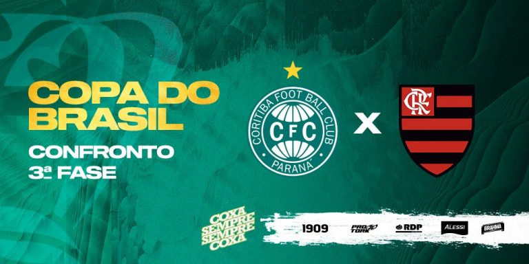 Coritiba x Flamengo &ndash; Progn&oacute;stico da 3&ordf; fase da Copa do Brasil