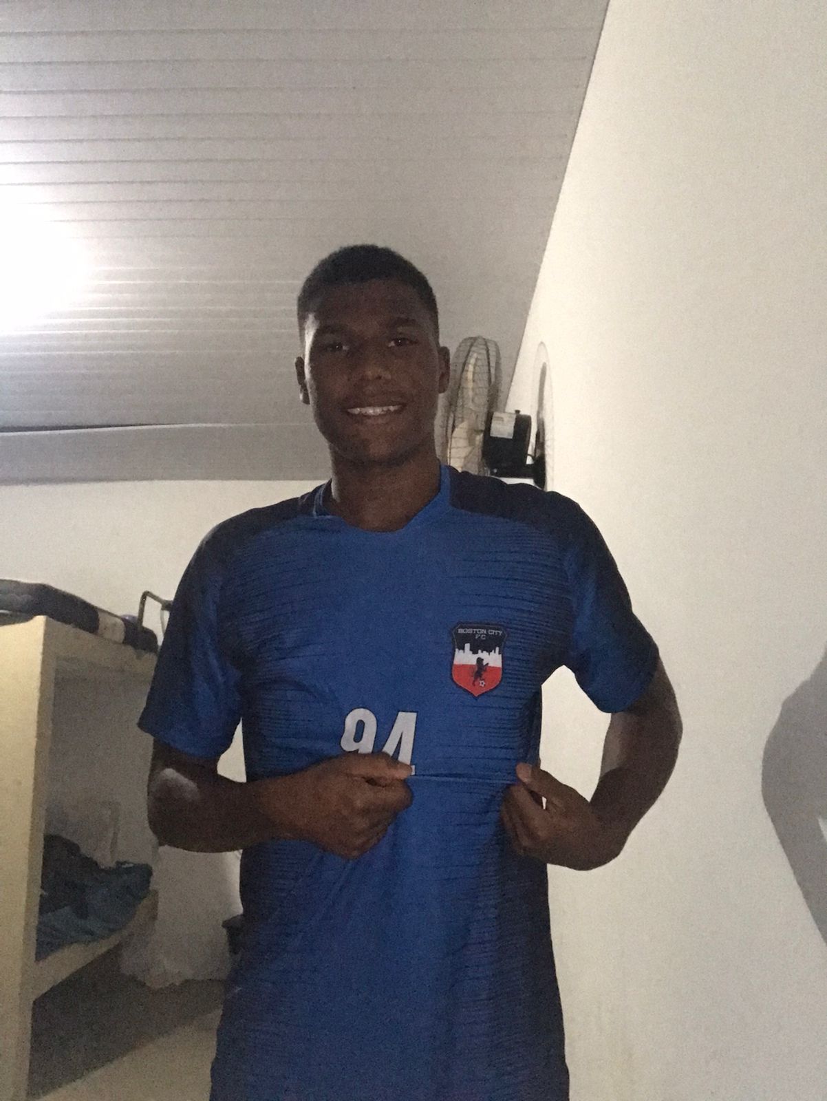 Indicado por Alexandre Mattos, Cauã Souza, chega ao Boston City e diz “ Me sinto lisonjeado e quero provar o meu valor”