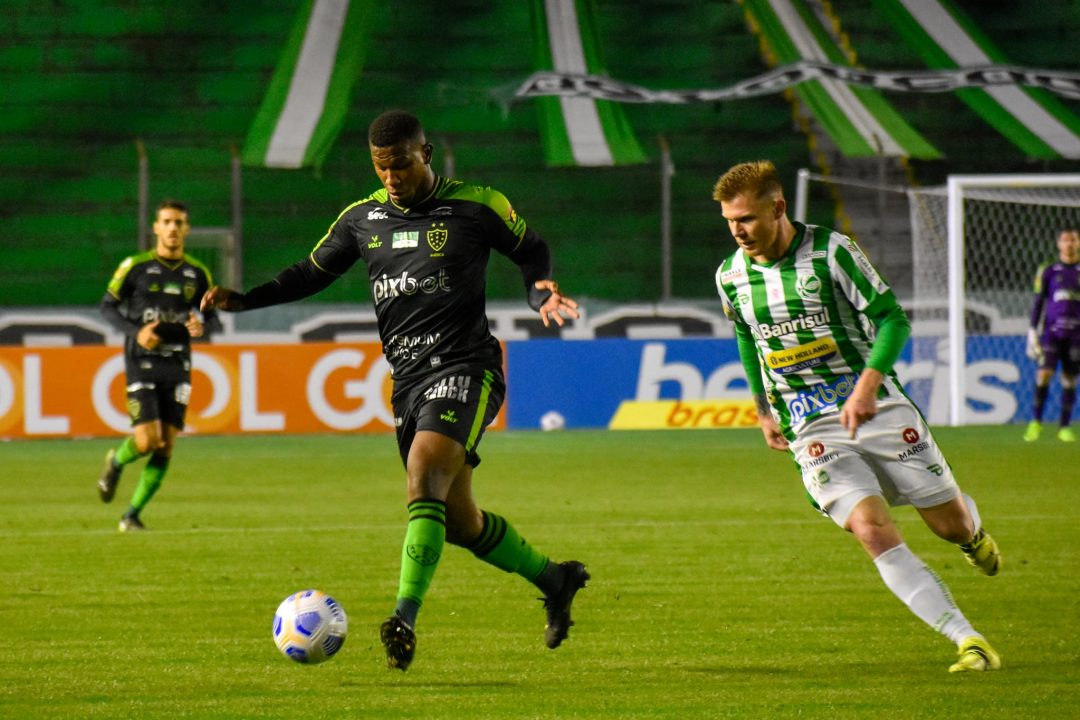 Em jogo fraco, Juventude e Am&eacute;rica-MG empatam pelo Brasileir&atilde;o