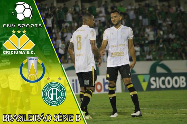 Crici&uacute;ma x Guarani &ndash; Progn&oacute;stico da 23&ordf; Rodada do Brasileir&atilde;o S&eacute;rie B 2022