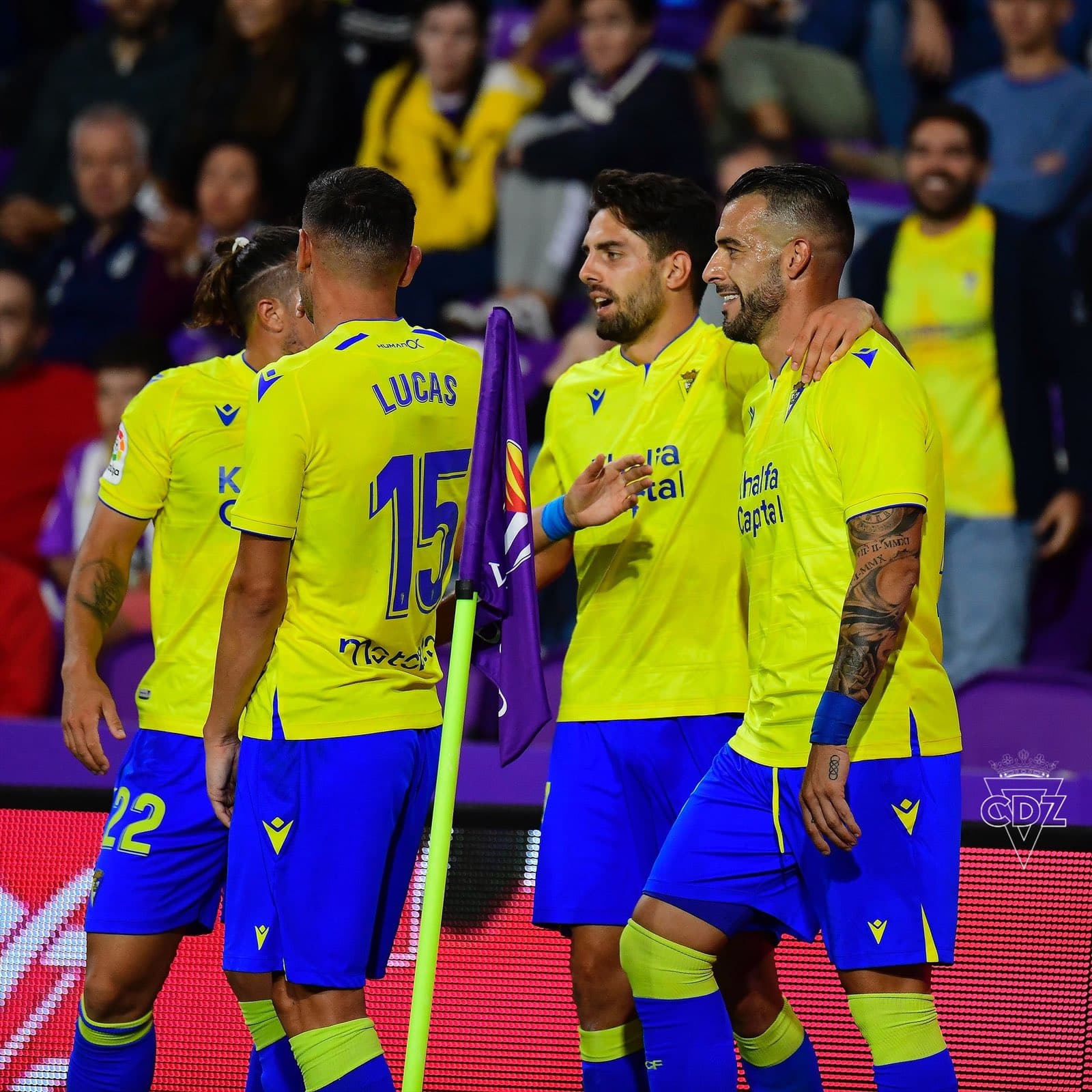 Com gol nos acr&eacute;scimos C&aacute;diz vence Valladolid