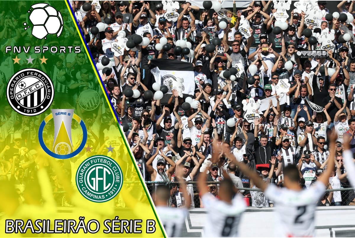 Oper&aacute;rio Ferrovi&aacute;rio x Guarani &ndash; Progn&oacute;stico da 30&ordf; Rodada do Brasileir&atilde;o S&eacute;rie B 2022