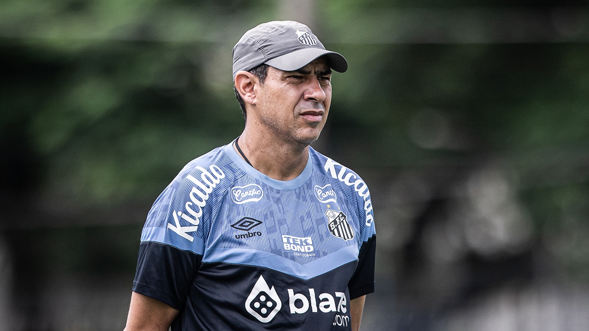 Santos: F&aacute;bio Carille ganha refor&ccedil;o para duelo contra o RB Bragantino