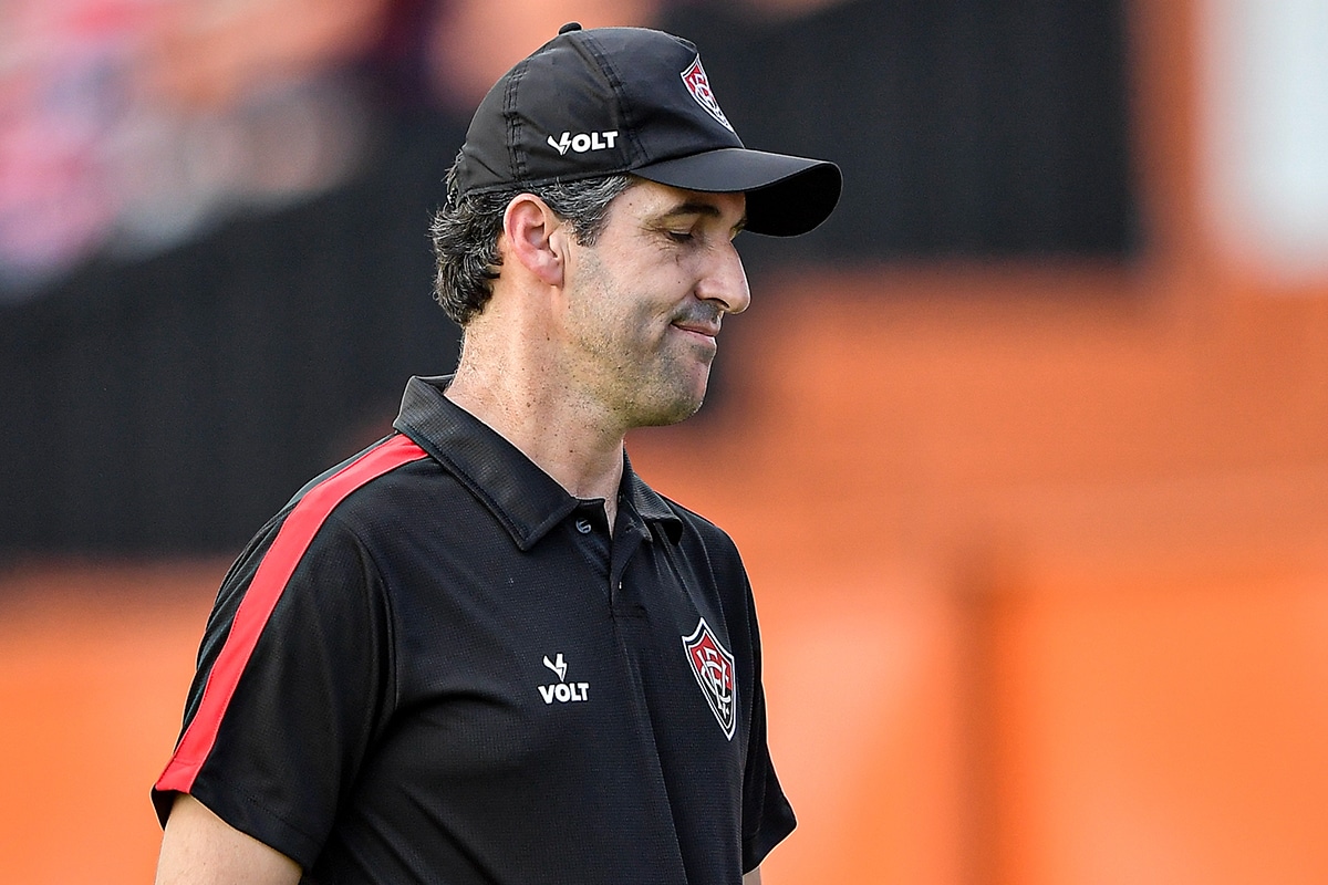 Campe&atilde;o da segundona em 2023, L&eacute;o Cond&eacute; est&aacute; no radar de grandes clubes do futebol brasileiro. Foto: Icon Sport