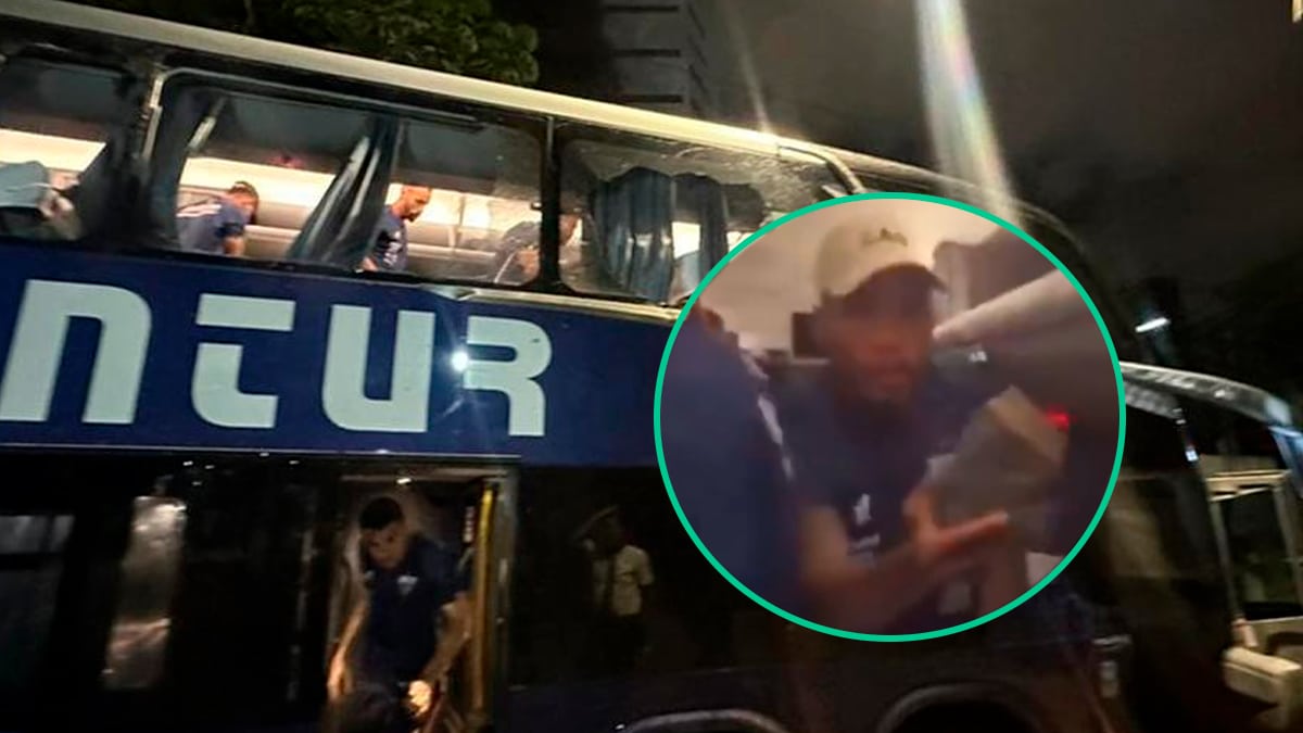 Jogadores do Fortaleza s&atilde;o atingidos por bomba ap&oacute;s jogo contra Sport