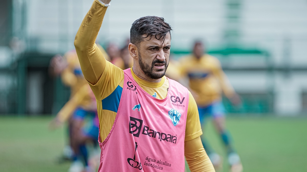 Paysandu: Robinho indica fim de carreira e pode ficar de fora da S&eacute;rie B 2024