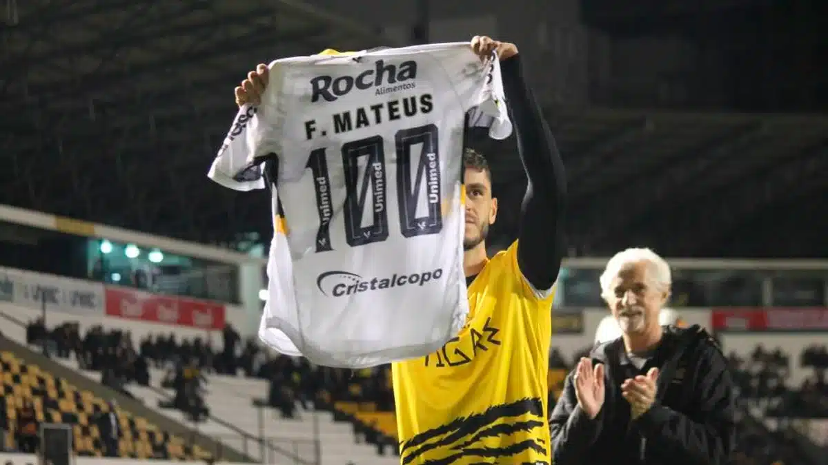 Const&acirc;ncia e bons n&uacute;meros fizeram de Fellipe Mateus o destaque do Crici&uacute;ma e da S&eacute;rie B na &uacute;ltima temporada. Foto: Reprodu&ccedil;&atilde;o