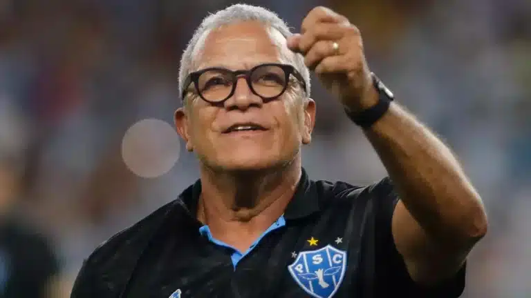 Vit&oacute;ria fora de campo! T&eacute;cnico do Paysandu fala ap&oacute;s empate e comemora situa&ccedil;&atilde;o at&iacute;pica