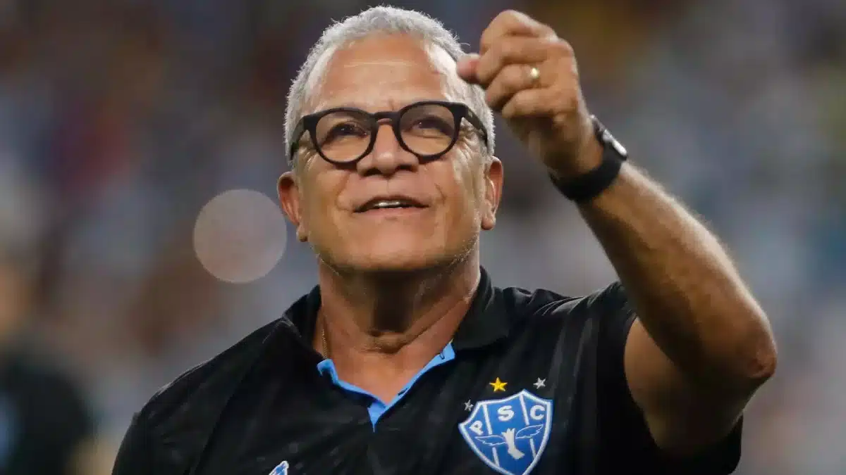 Vit&oacute;ria fora de campo! T&eacute;cnico do Paysandu fala ap&oacute;s empate e comemora situa&ccedil;&atilde;o at&iacute;pica