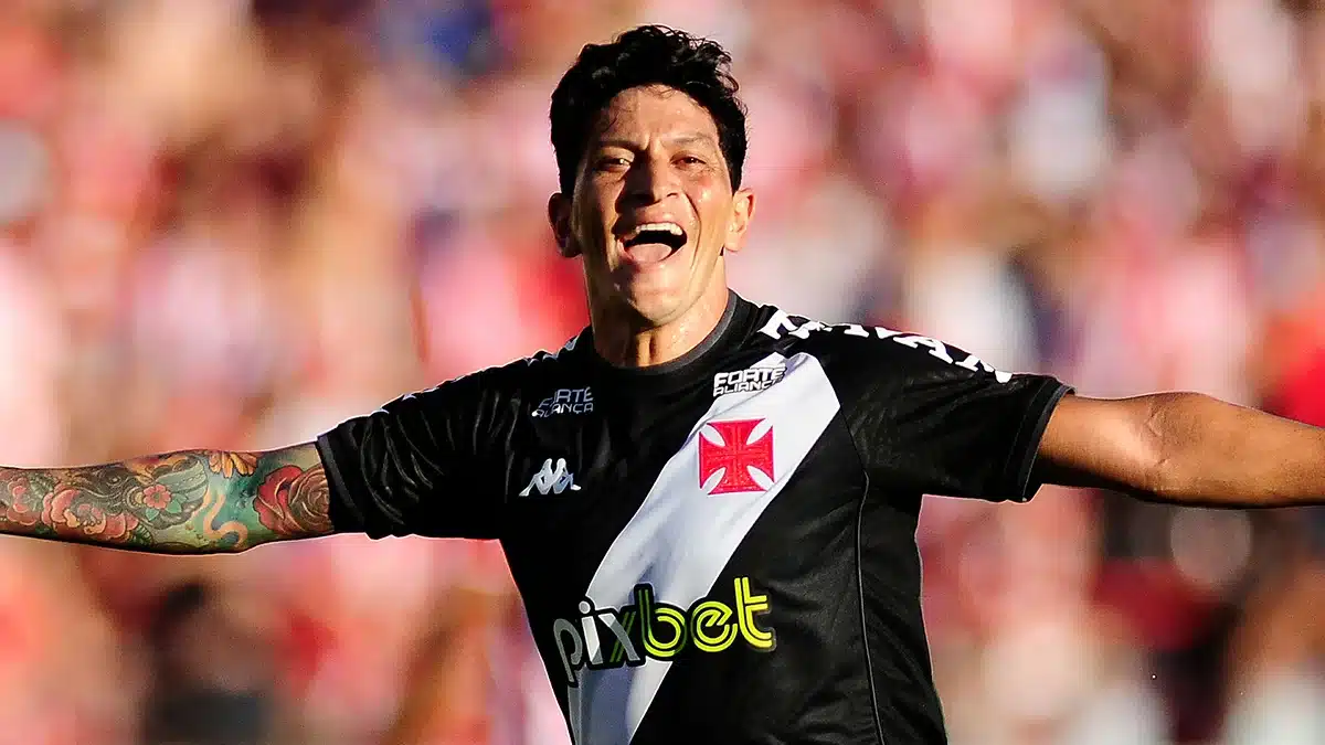 Mesmo com Germán Cano em alta, o Vasco não voltou à Série A logo após a sua 4ª queda. Foto: Icon Sport